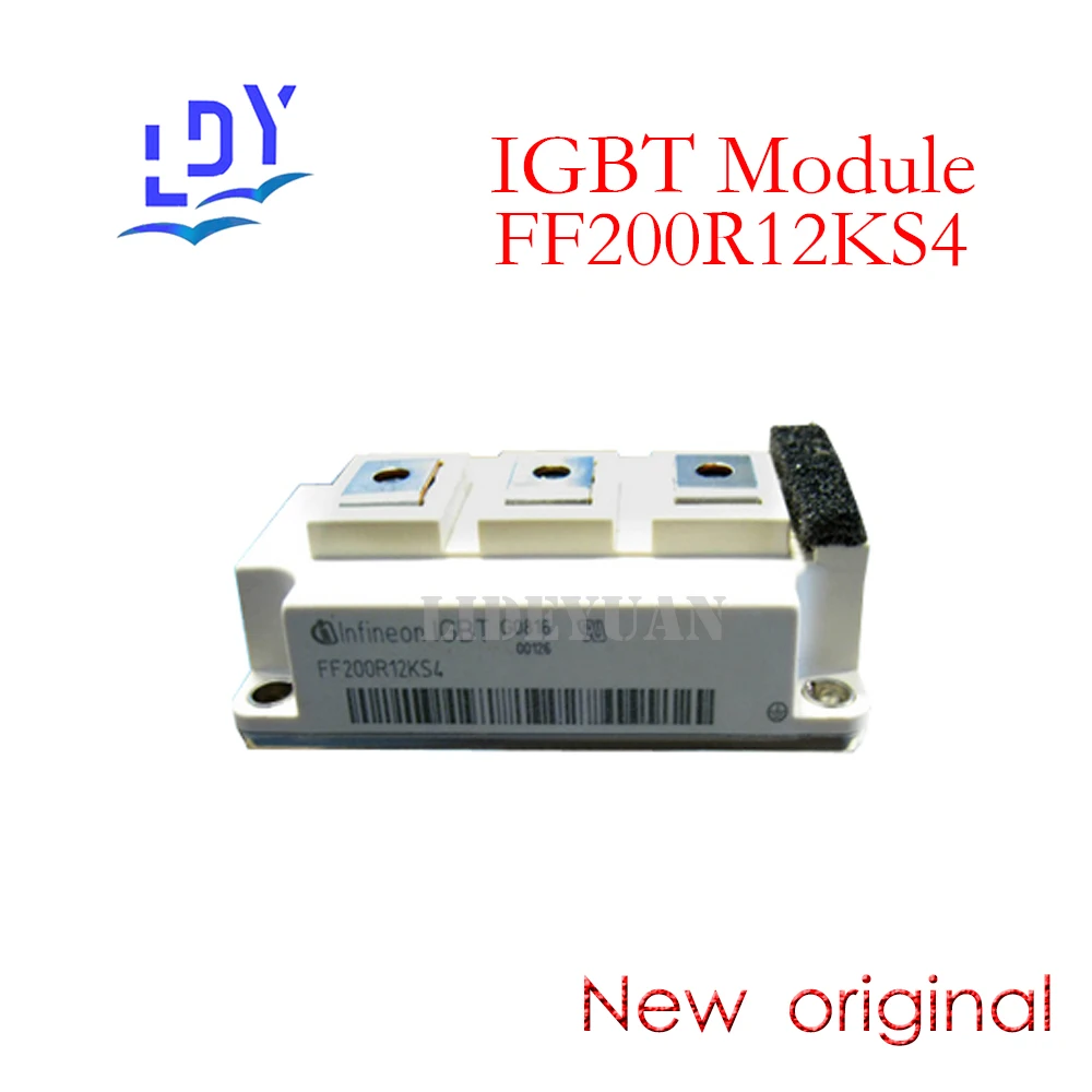 1PCS FF200R12KS4  IGBT - insulated gate bipolar transistor FF200R12KS4 Original 1200V 200A IGBT Power Module Thyristor Module