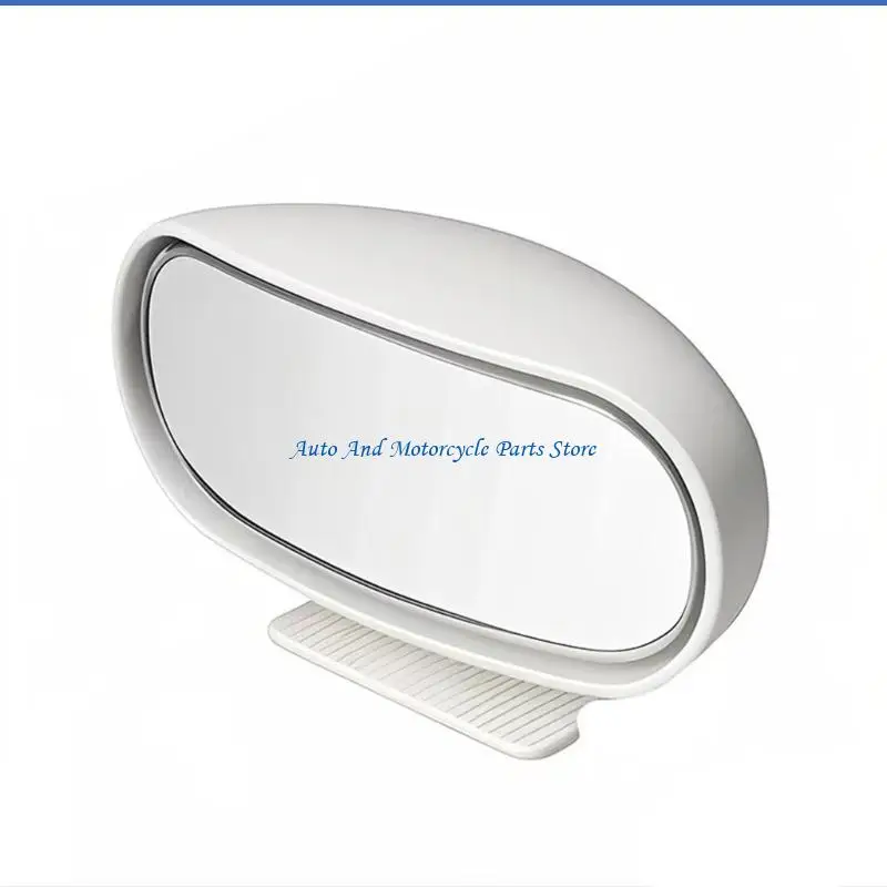 P9FD Wide Blind Spots Mirror With 360 Degree Rotation For Easy Adjustment On And Motorcycles Enhancing Safety