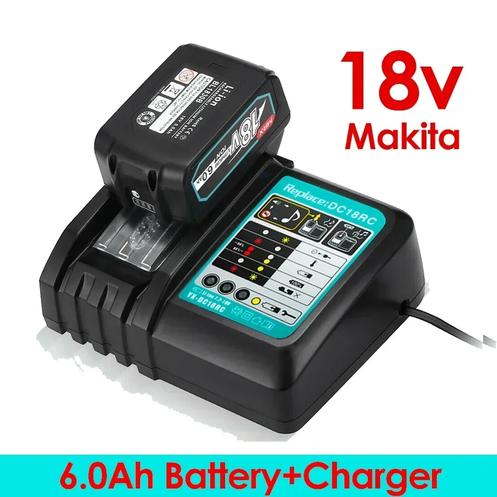 

for Makita electric tool LXT BL1860B BL1860 BL1850 BL1830 lithium-ion battery,100% original 18V 6Ah rechargeable battery