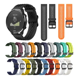 22mm Breathable Silicone Strap For SUUNTO 9 PEAK Pro/9 PEAK DLC/5 PEAK/VERTICAL Band SUUNTO RACE Bracelet Accessories Correa