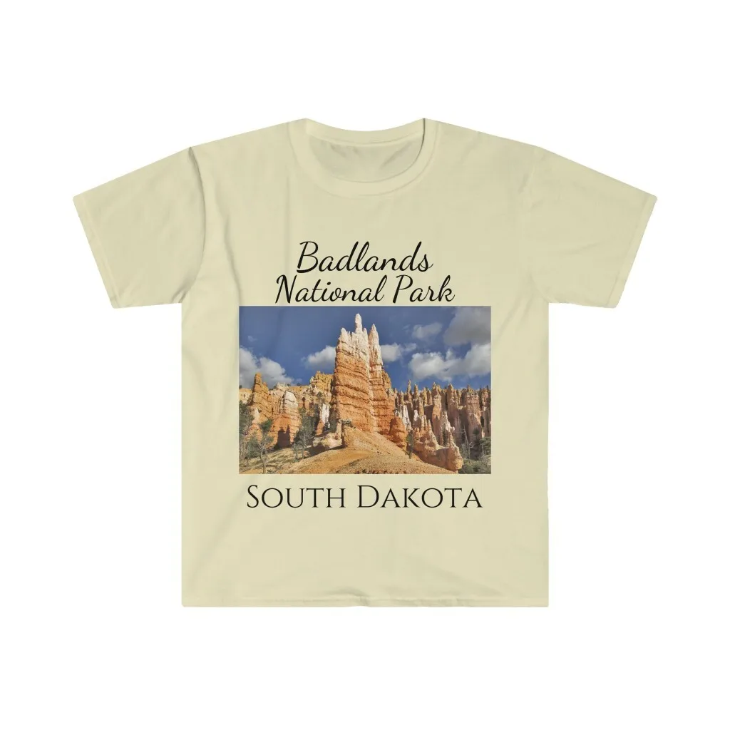 Badlands National Park Tee - South Dakota - Unisex Graphic T-Shirt
