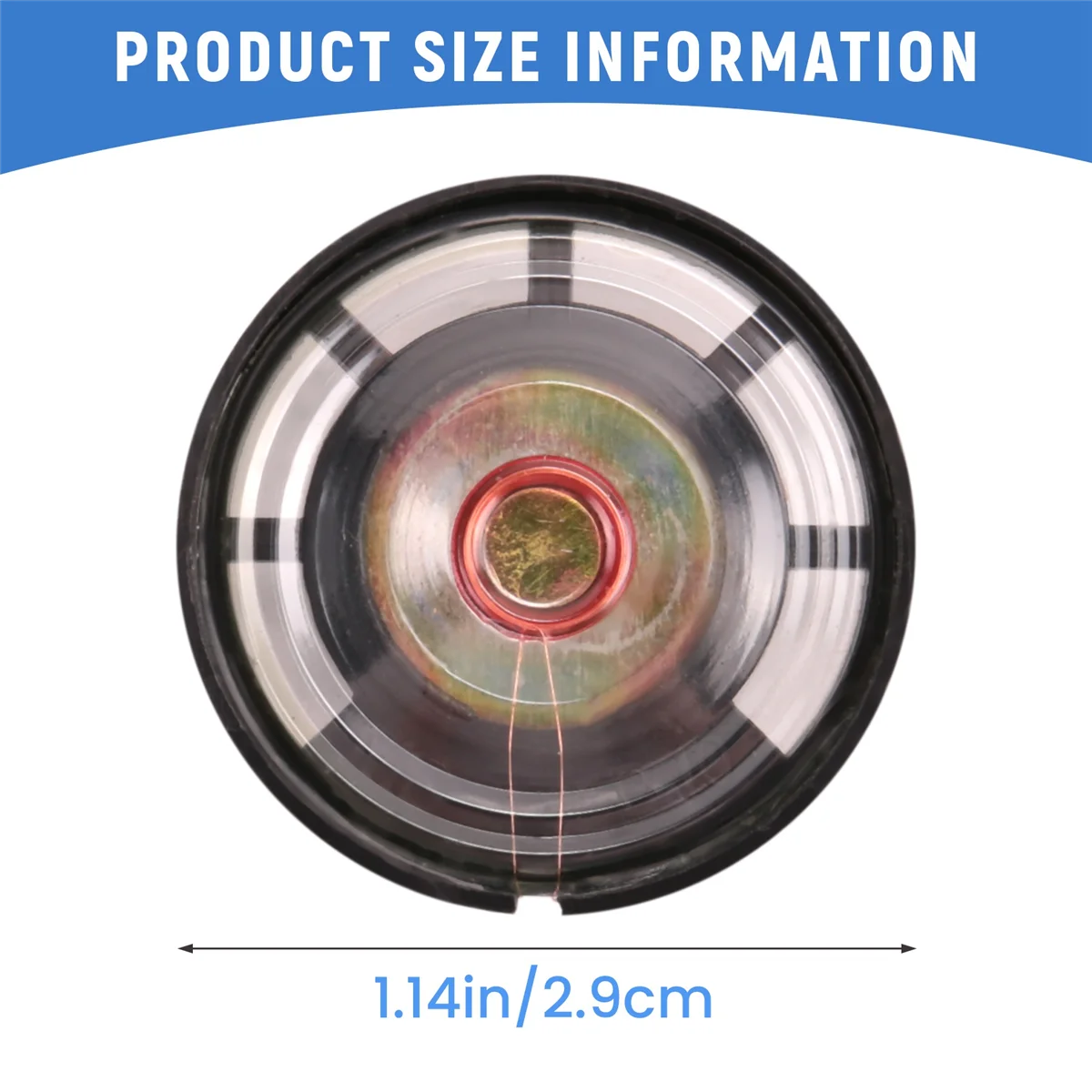 SWXF 5 قطع 8 أوم 0.25 وات 29 ملم مكبر صوت مغناطيسي للإغلاق للعبة الكهربائية
