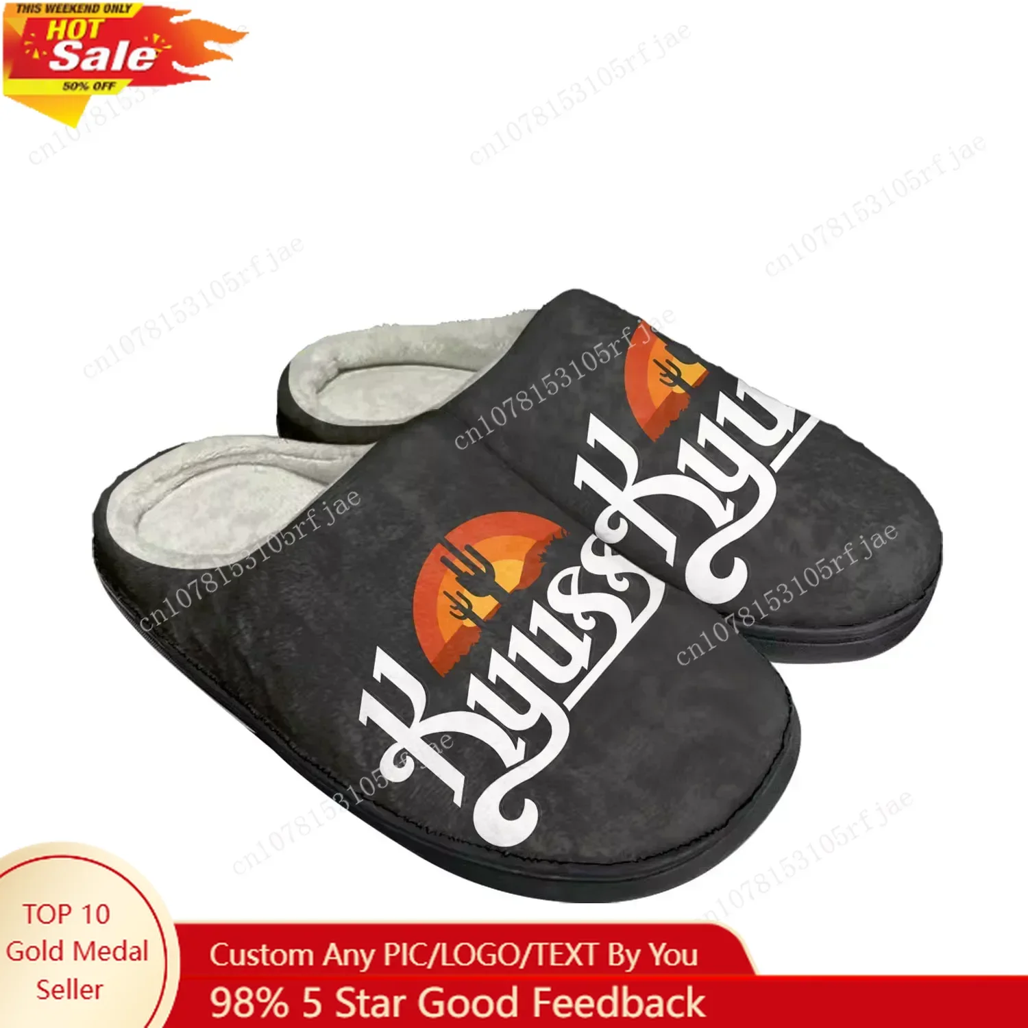 

Kyuss Metal Rock Band Pop Home Cotton Custom Slippers Mens Womens Sandals Plush Bedroom Casual Keep Warm Shoes Thermal Slipper