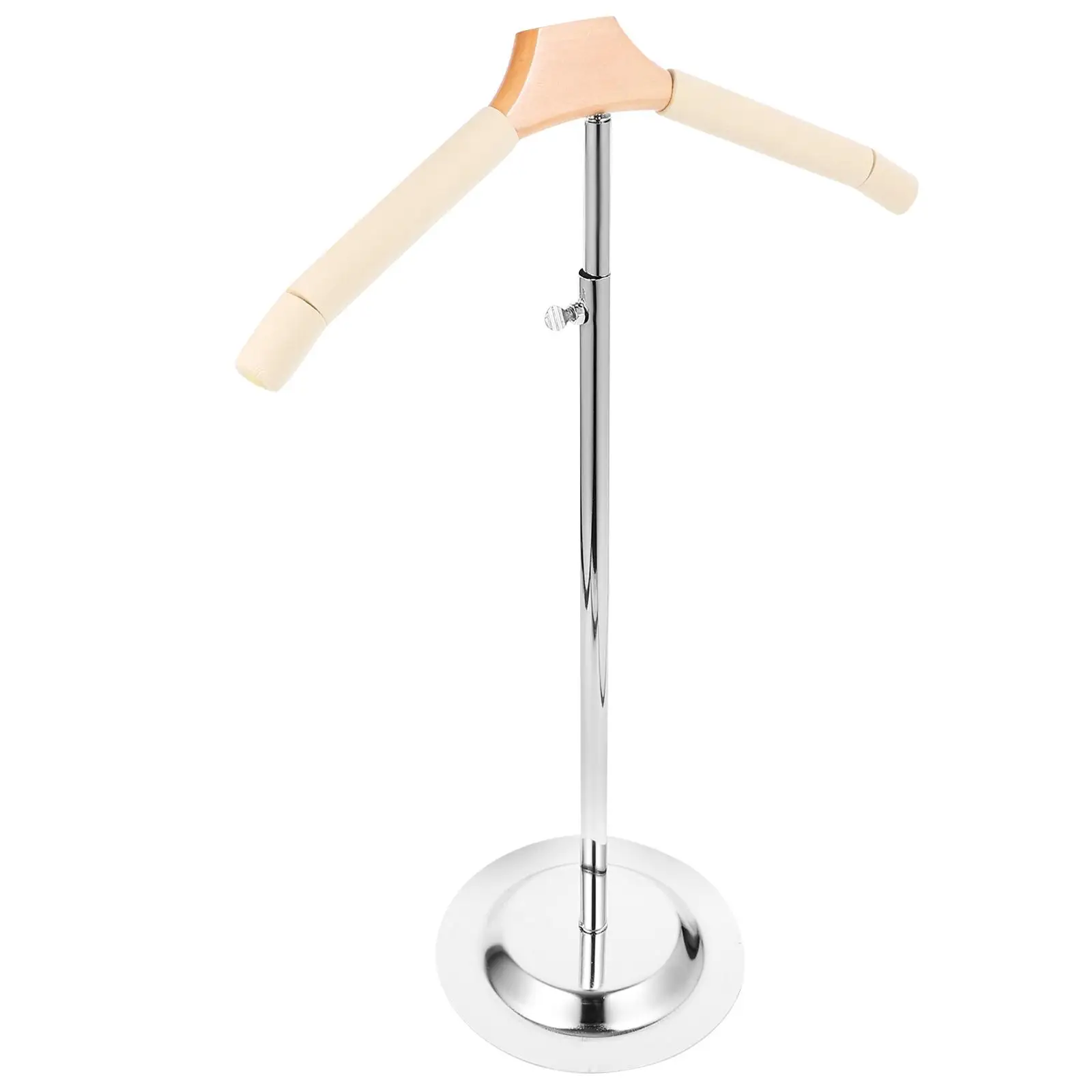 

Adjustable T Shirt Display St 46 5 79 cm Height Clothes Rack for Retail Clothing Store Metal Hanger Portable Lightweight Storage