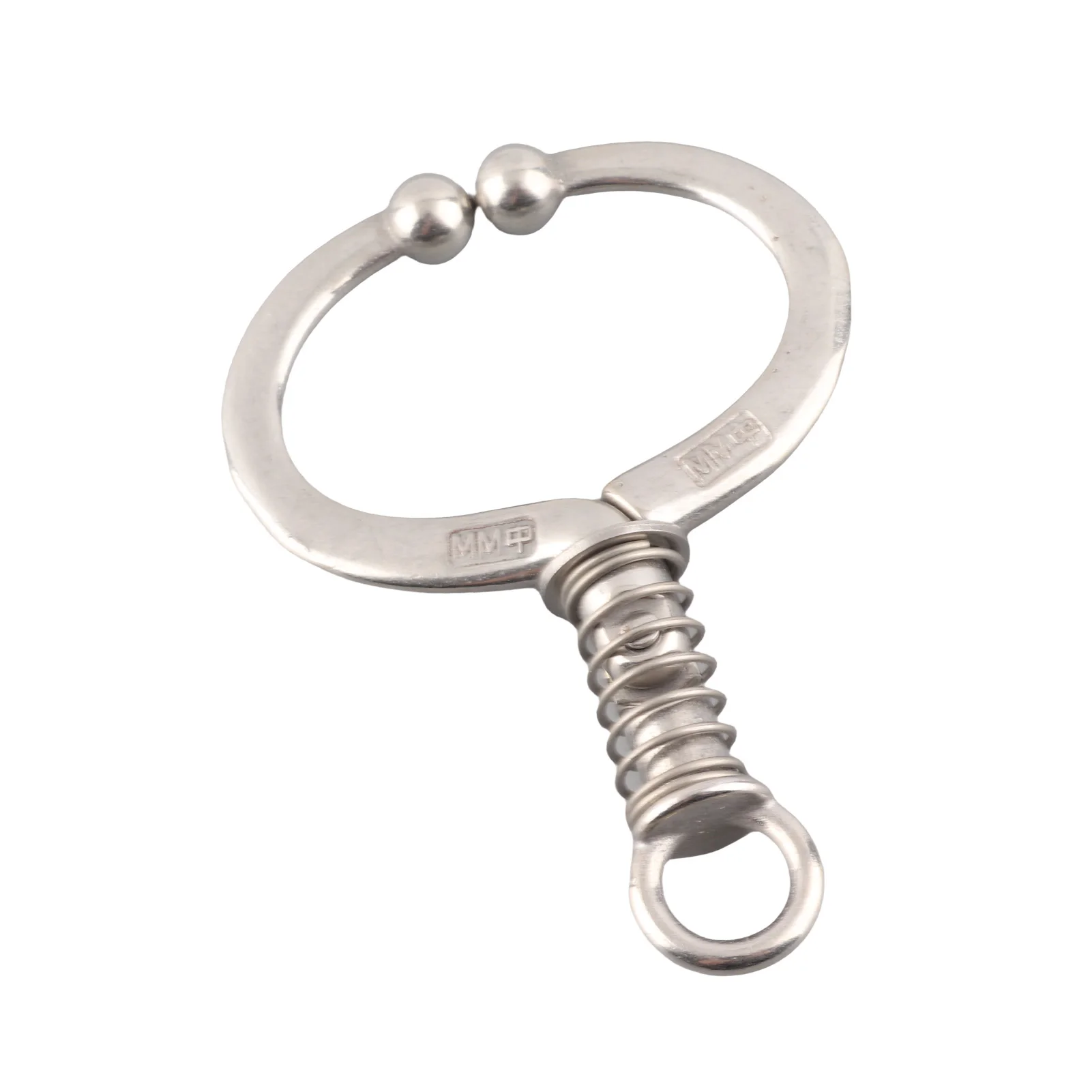 Stainless Steel Spring Type Bull Nose Ring Punch Free Cattle Nose Ring Livestock Traction Breeding Supplies for Cattle Farm