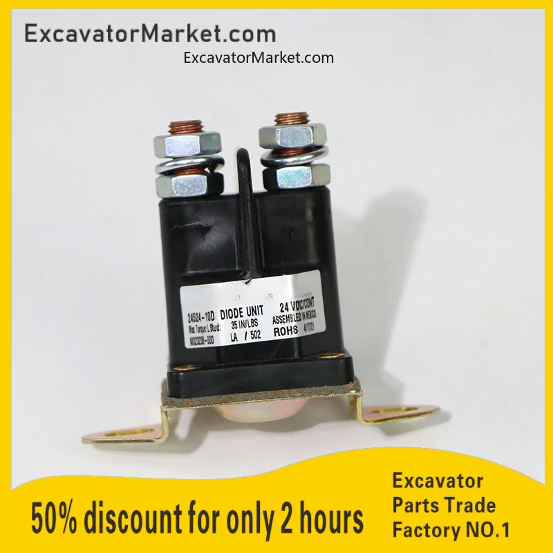 

Excavator Parts Xcmg 135d 150 200 215 370 470 490d Motor Power Main Switch Relay