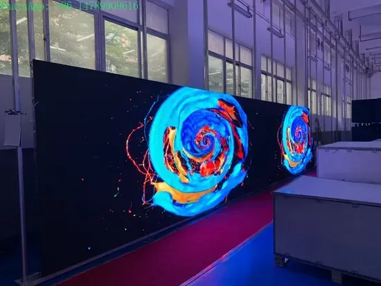 Custom WaterproofCustomized Waterproof Flexible LED ScreenP3.9 P4.8 Indoor 500*500mm LED Commercial Advertising Display For Stag