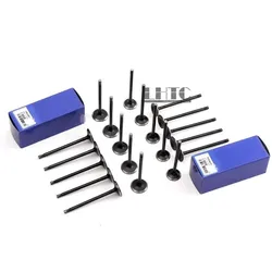 Genuine Engine 20pcs Valves Set For Volvo S40 S60 S80 C30 C70 XC90 2.4 2.5 L5 B5244S B5254T 9454607 9454609 9454610