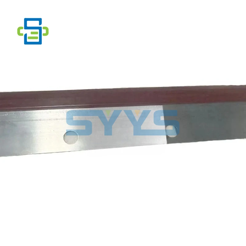 2 Pieces Komori L40 Wash UP Blade 1110*47mm with 15 Holes High Quality Komori Spare Parts Printing Machine