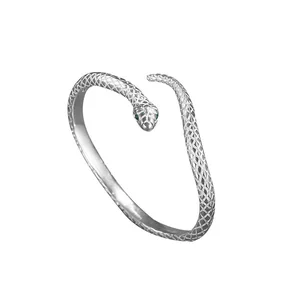 925 Sterling Silber Schlangenformarmband für Frauen, schöner Schmuck, Charme Temperament, Geburtstagsfeiergeschenk, kostenloser Versand 10 Haupt schöner Verkauf - №4