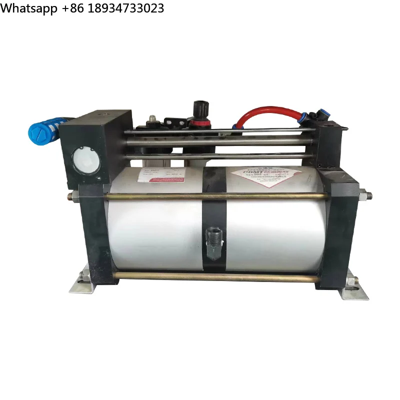 Hailaitaide GAB02 Portable Pneumatic Cylinder Aluminum Alloy Air Amplifier Compressed Pressure Booster Pump