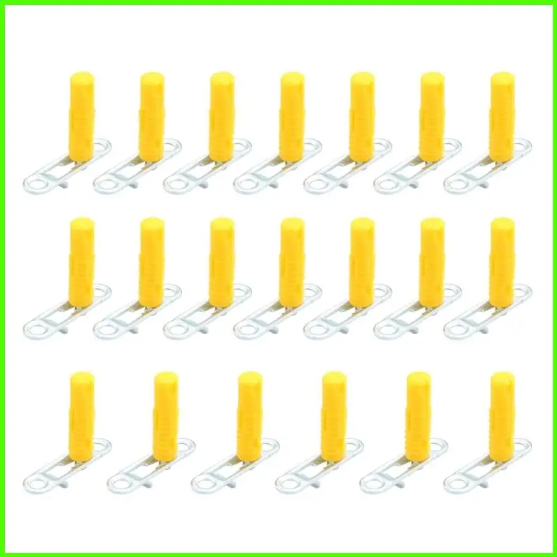 20 Units Plastic Invisible Furniture Sliding Joints Concealed Connection Hardware for Customizable Cabinet Organization