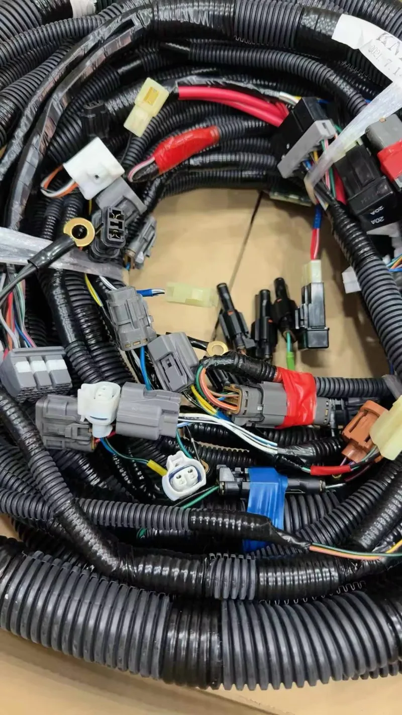 SH120-3 SH120-A3 Main Wiring Harness KNR0672-05 KNR0672 External Wiring Harness for SH120-A3 Excavator Harness
