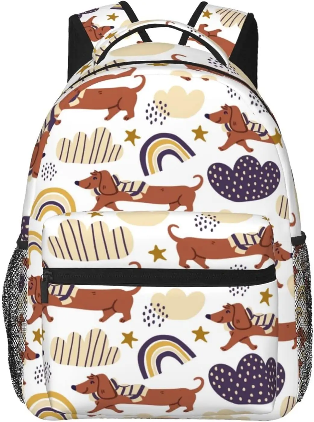 

Dachshund Backpacks Laptop Backpacks for Travel Work Gifts Lightweight Bookbags for Men and Women