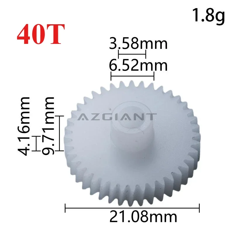 AZGIANT 40T dla Toyota Land Cruiser 4700 LC100 LC150 LC200 prado 2700 składane lusterko wsteczne naprawa silnika przekładnia Cog akcesoria samochodowe