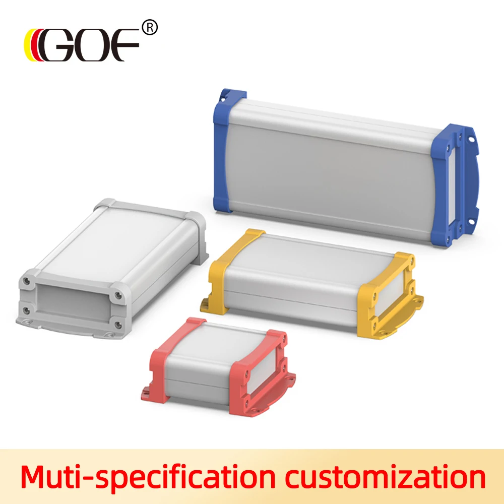Wall Mounting Custom Box Casing Pcb Housing Aluminum Profiles Enclosure K14C 90*35MM