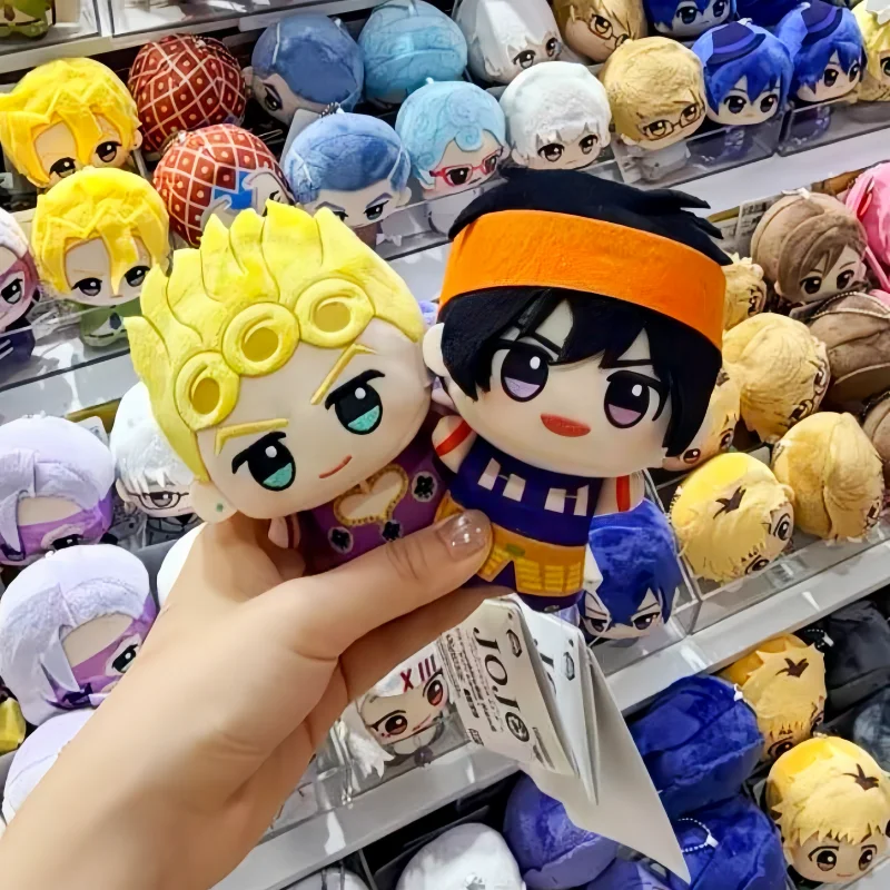 2026 Banpresto Plush Doll Jojo Bizarre Adventure Golden Wind Giorno Keychain Anime Collectible Bag Decor For Anime Lovers Toys