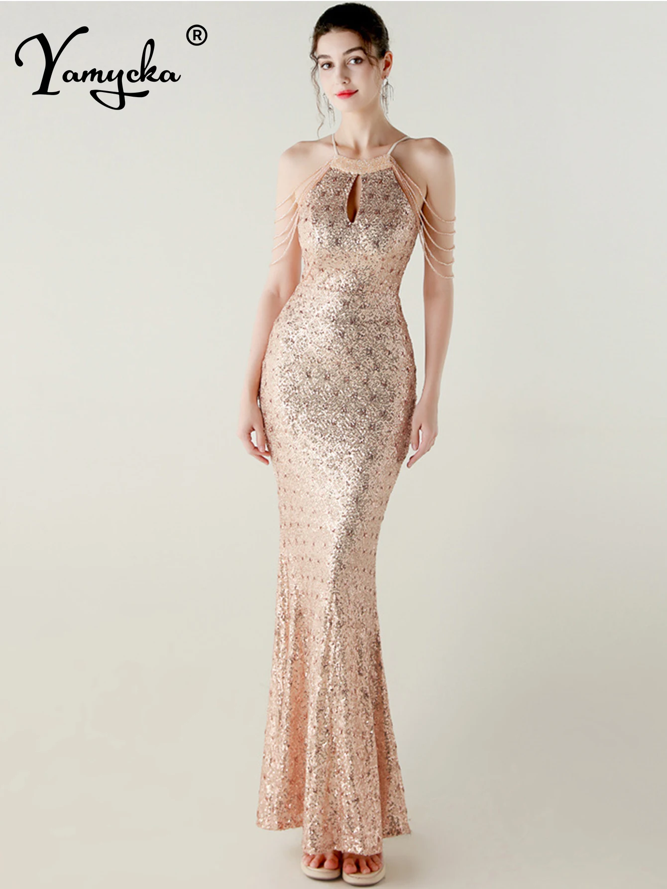 Sexy black white maxi sequin summer dress women elegant luxury prom party long dresses 2025 woman wedding evening dress vestidos