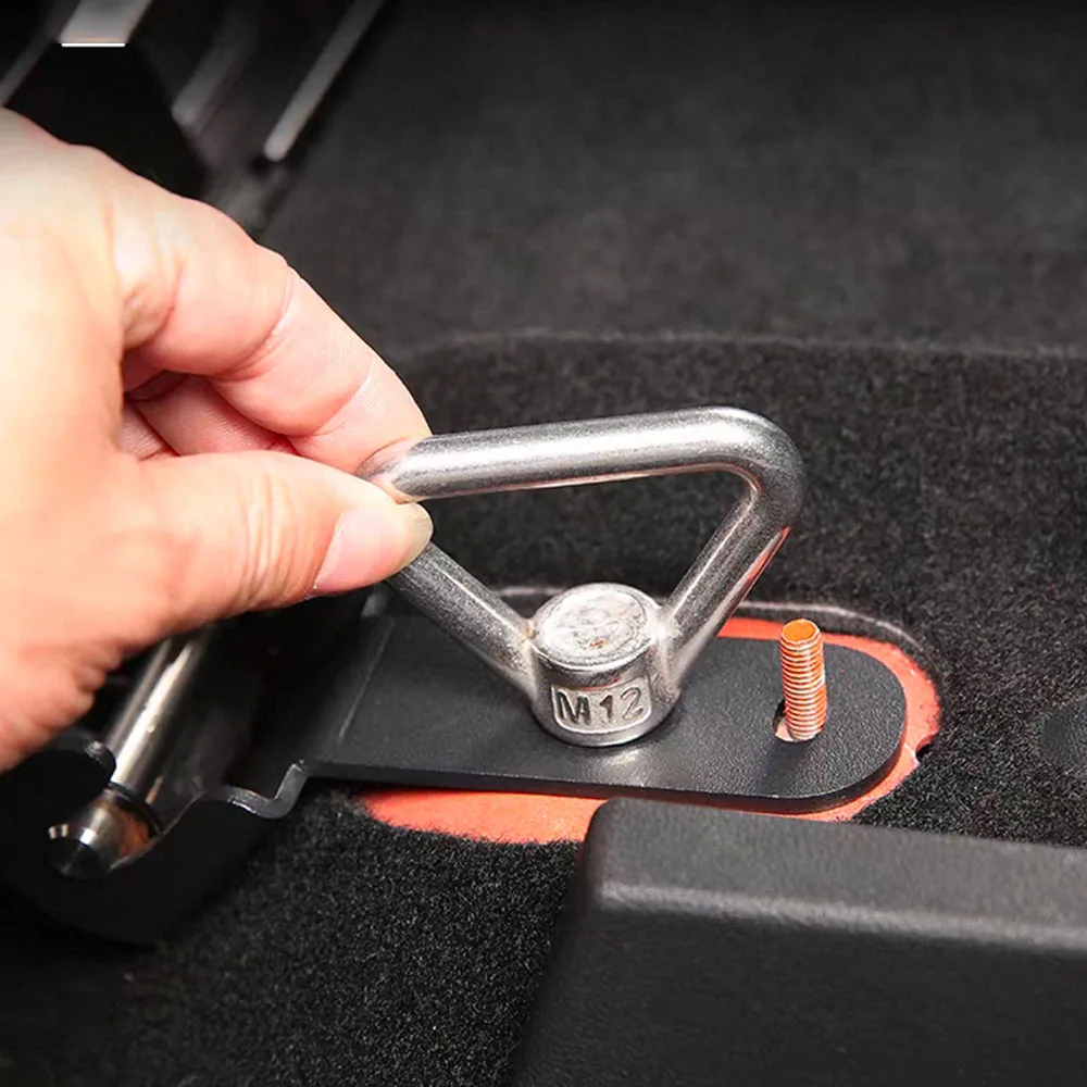 For GWM Tank 300 2026 Rear Seat Quick Release Bolts 304 Stainless Steel M12 Thickened Seat Fixing Screw Car Modification
