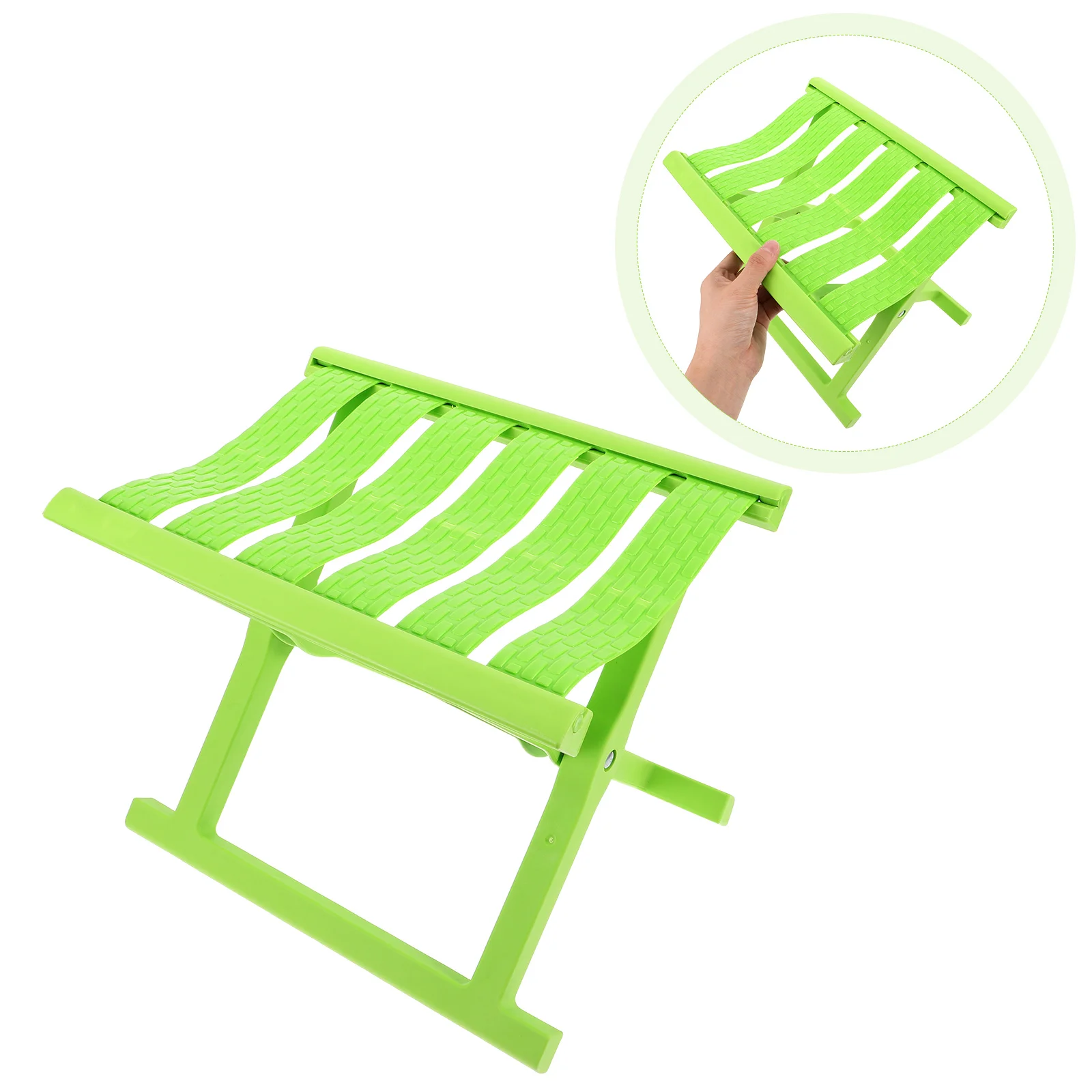 

Folding Outdoor Stool Compact Chair Camping Foldable Plastic Beach Fishing Travel