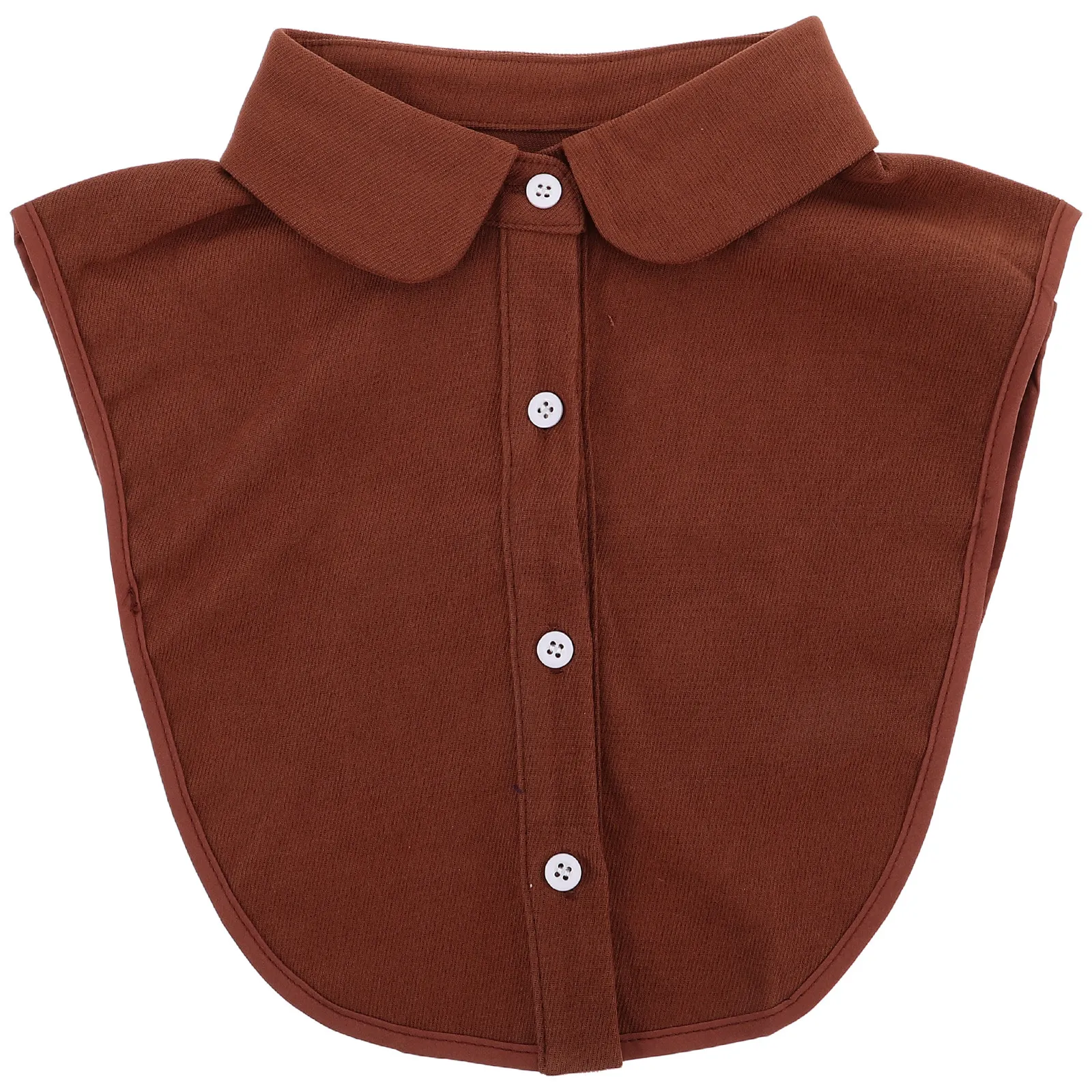 Detachable Blouse False Collar Half Shirt Fashion Pointed Collar Shirt Attachment for Women Work Casual Wear
