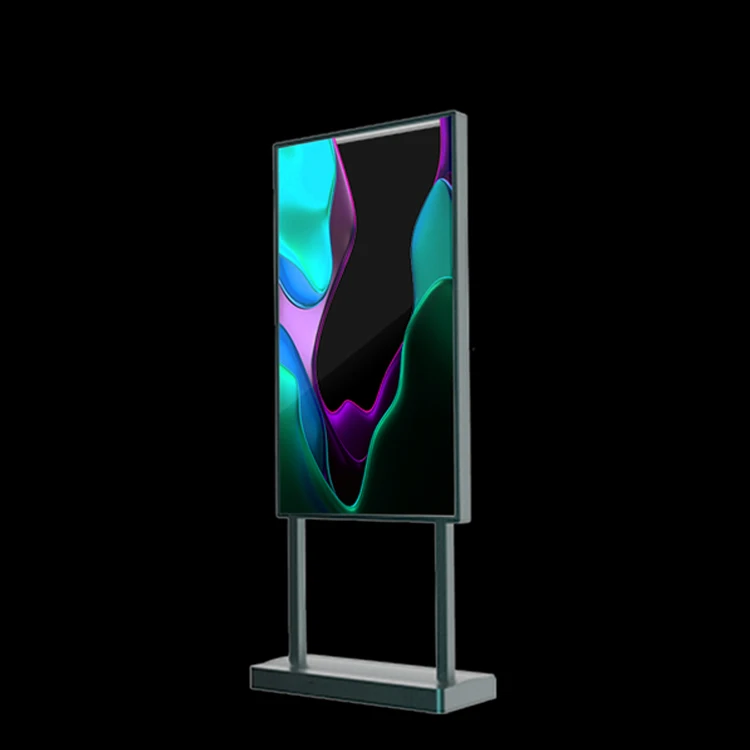 55 inch transparant OLED touchscreen display met een resolutie van 1920*1080 voor intelligente reclame