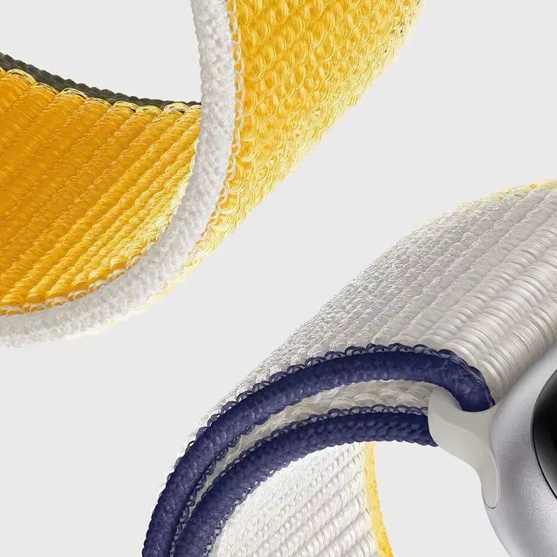 Original-Armband für Apple Watch, 44 mm, 40 mm, 41 mm, 45 mm, 42 mm, 46 mm, Sport-Nylon-Schlaufe, Correa, für iWatch Series 12, 11, 10, SE, 9, 8, Ultra, 3, 4. – Detail 2