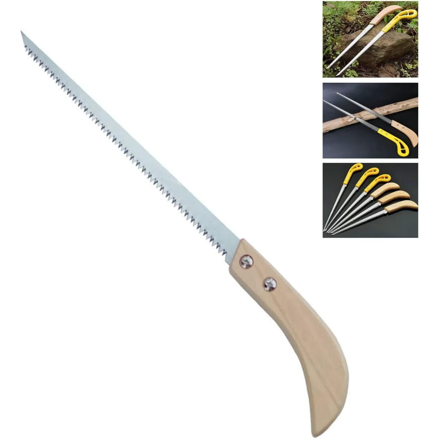 2023 New 9 Inch Outdoor Portable Hand Saw for Camping Hunting Travel