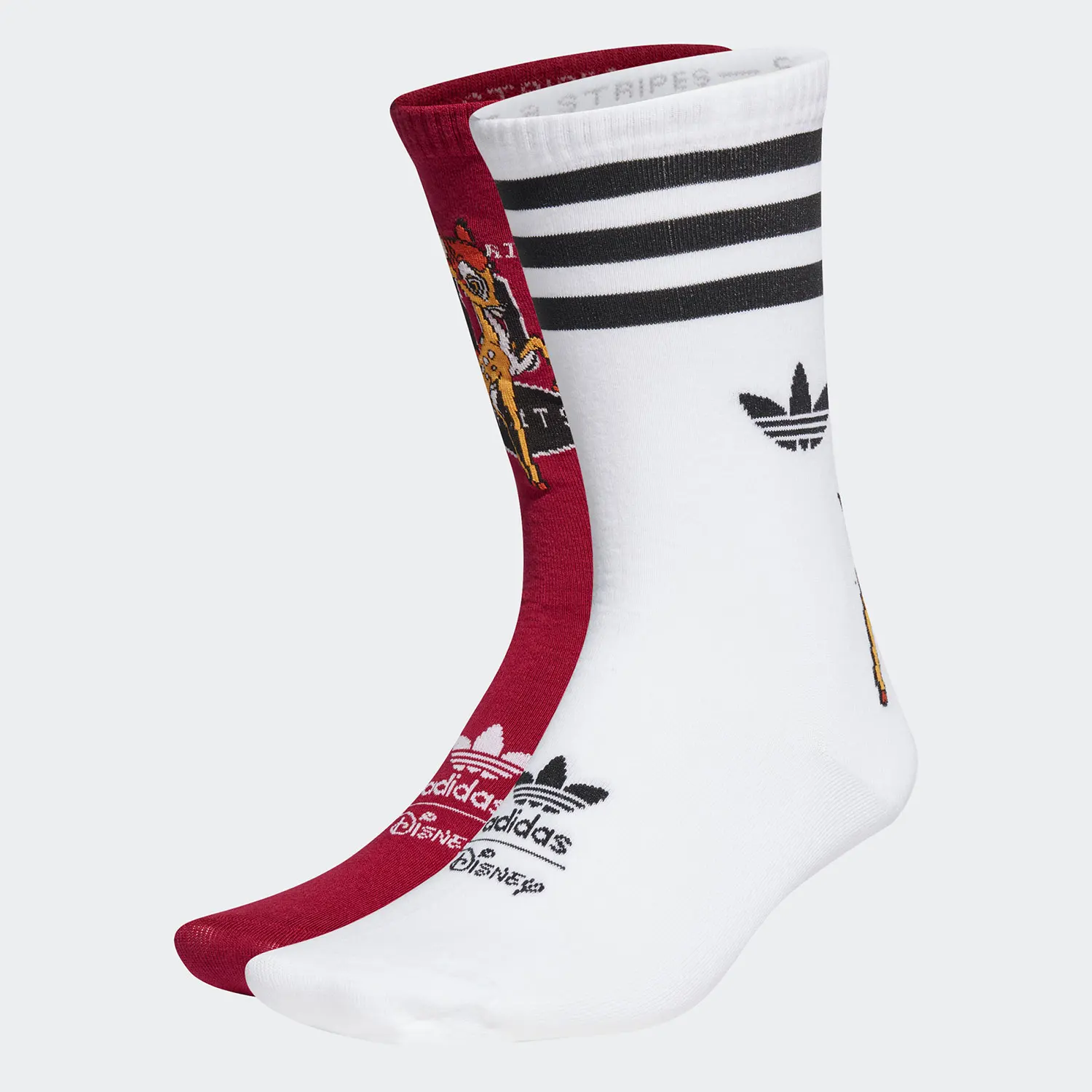 

Оригинальные спортивные носки унисекс Adidas Trefoil, комплект из 2 шт. HI3383