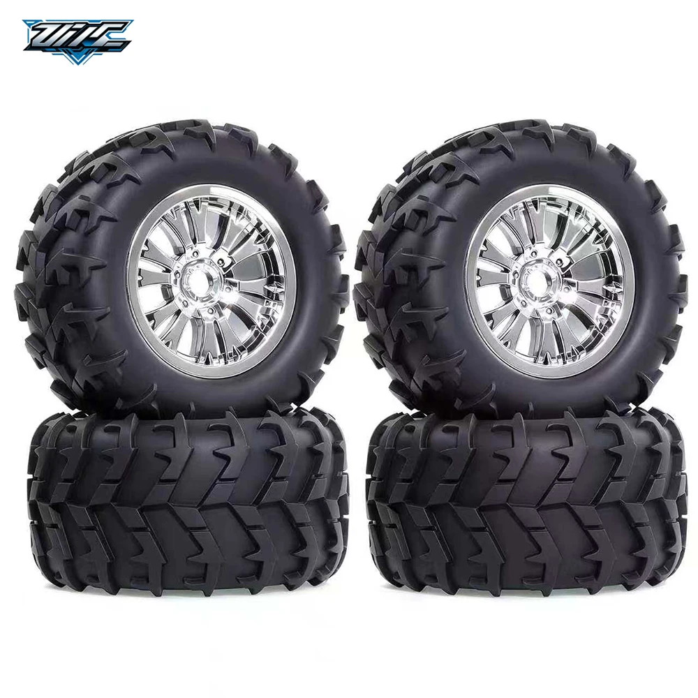 2/4 pièces, pneus pour camion monstre RC 1/8, 150 mm, jantes hexagonales de 17 mm, avec insert en mousse intégré, pour ZD HSP 94996 94762 HPI Redcat Kyosho DHK.