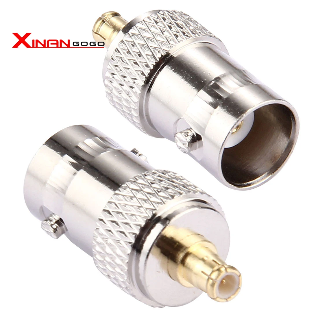 Q9 BNC Female Jack To MCX Male Plug Straight Connector BNC TO MCX for (OSC)DVB-T TV Antenna New Fast Delivery Brass Copper RF