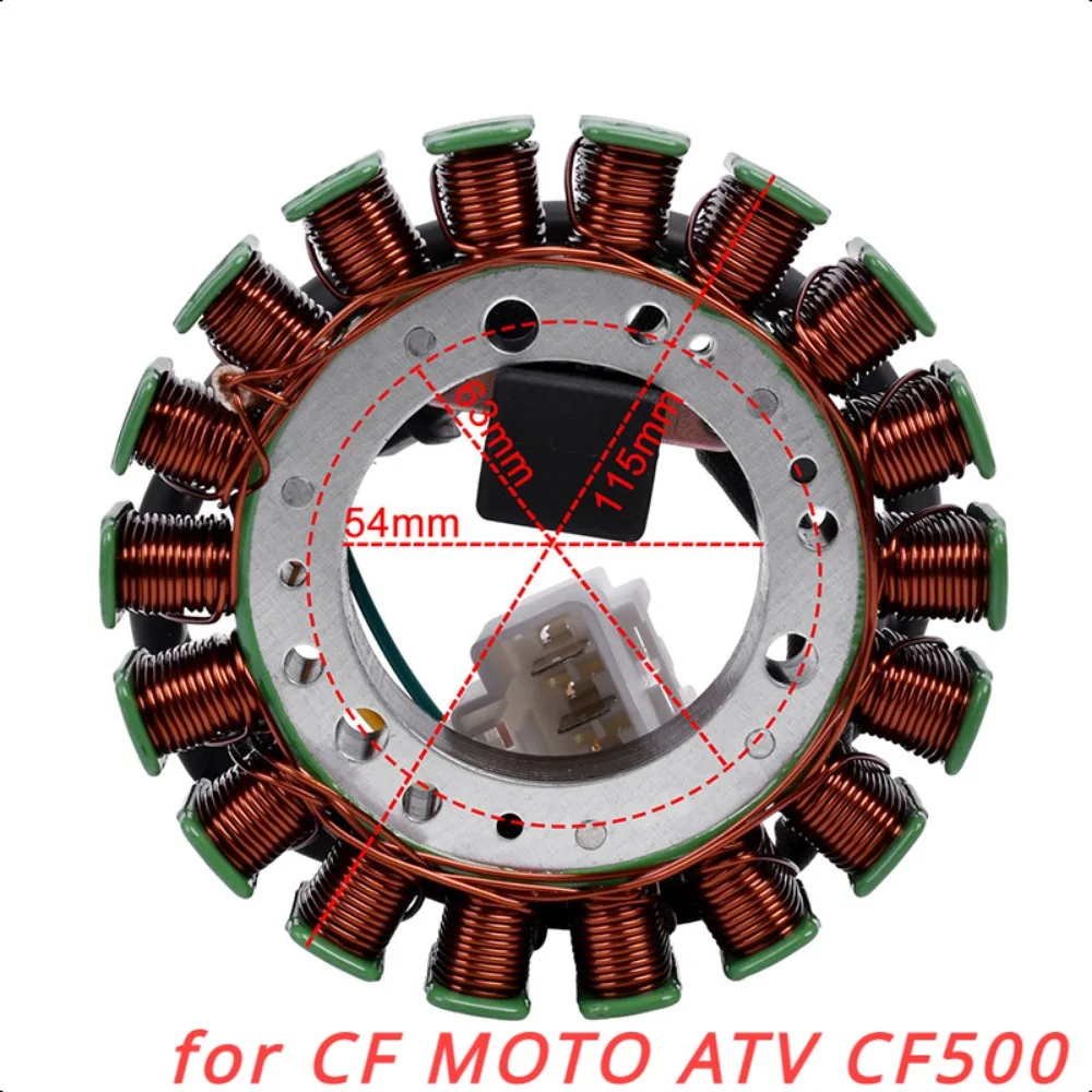 Motorcycle Generator Magneto Stator Coil Parts 0180-032000 For CF MOTO ATV CF500 2011-2016 SSV CF600-6 ZForce Z6-EX CF500