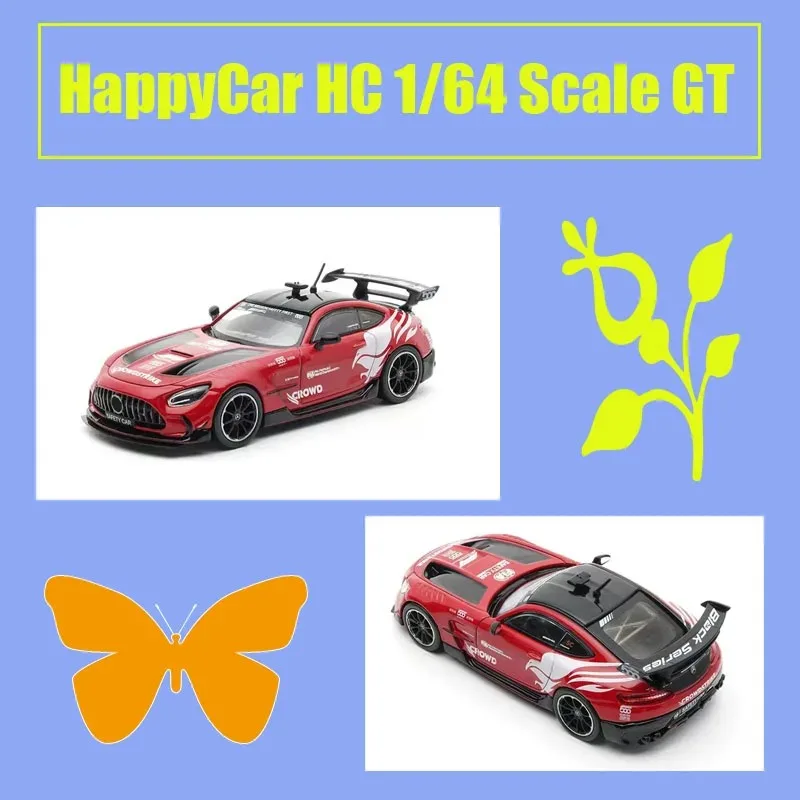 HappyCar HC 1/64 Scale GT Alloy Car Model Decoration Collection Display Toy Gifts