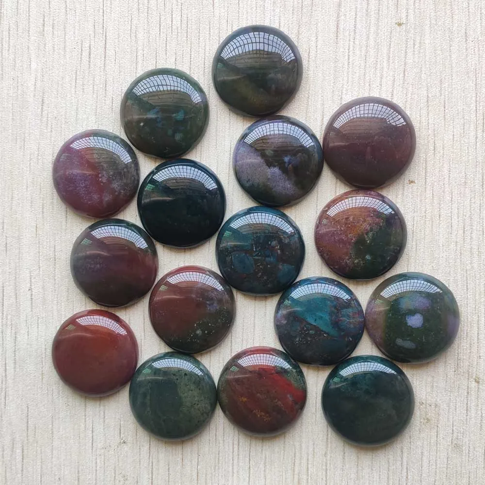 

Fashion natural india onyx round cabochon beads 25mm for jewelry Accessories making free shipping Wholesale 20pcs/lot