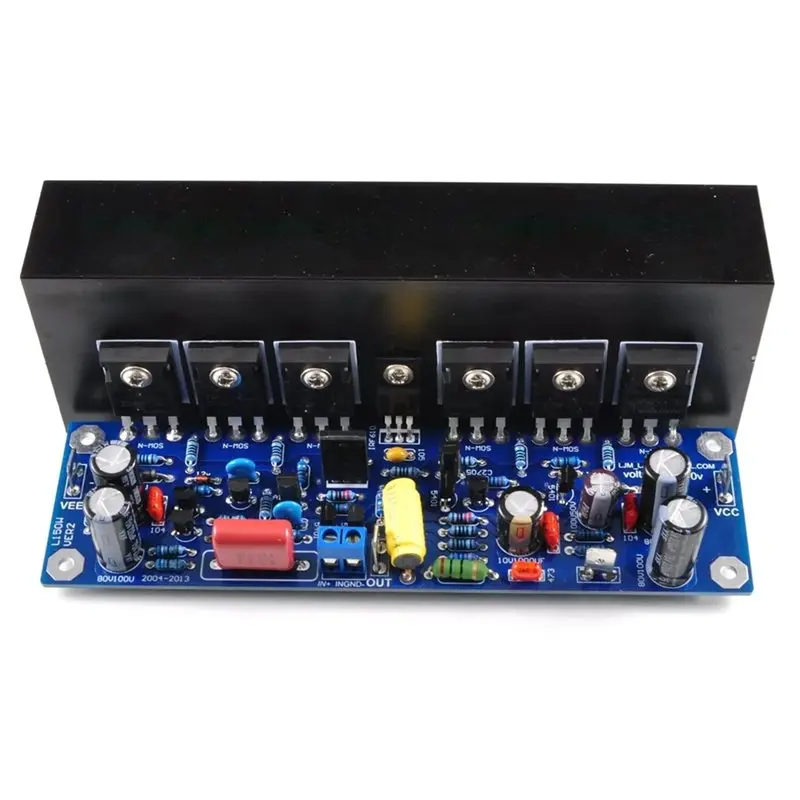 B50B-L150W Amplifier 6 Pieces 200W MOSFET Per Channel Field-Effect Transistor Finished Board No Radiator