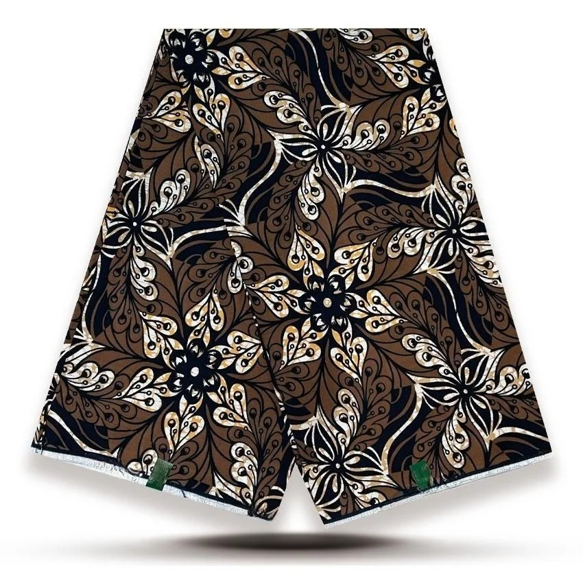 

Африканская восковая ткань в стиле батик с принтами 2025, высокое качество, нигерийская восковая ткань, блок «сделай сам», голландский блок для женщин, платья, тканевые швейные материалы