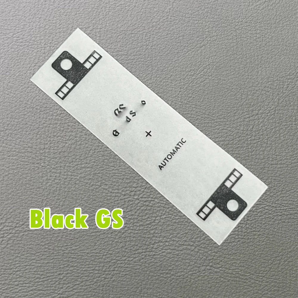 GS Logo Nickel Metal Stickers With Automatic Suitable For 27mm-30mm Watch Dial Face Logo Modification Accessories