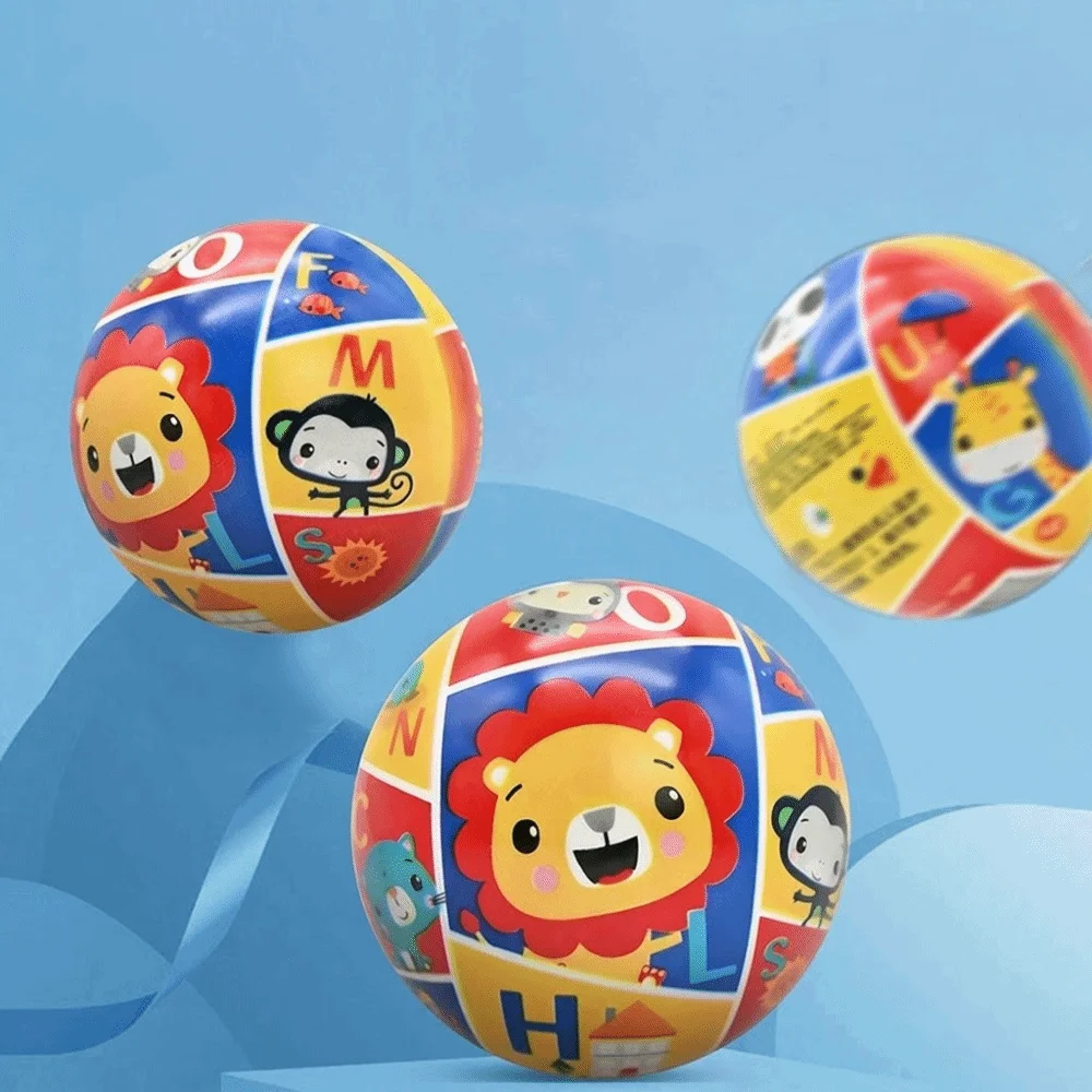 

Sensory Toy 10cm Hand Grip Ball Inflatable PVC Inflatable Beach Ball Hand-Grasping Ball Baby