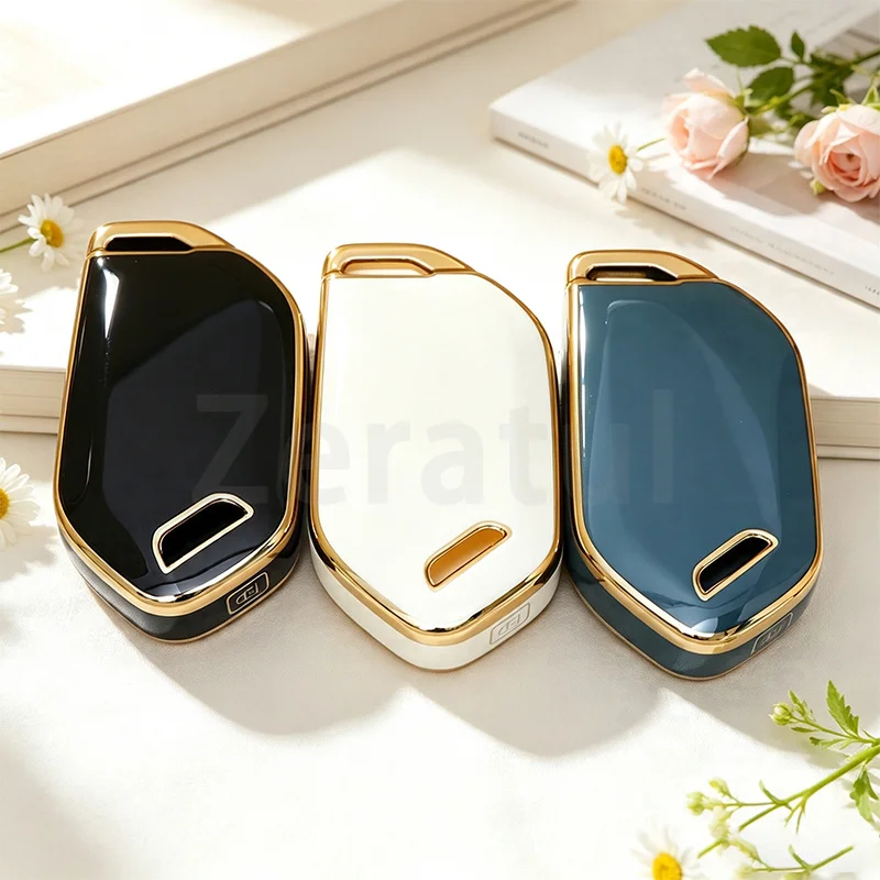 4/5/6/7/8/9 Buttons TPU Car Key Case Cover Shell Fob For Kia Picanto EV9 Sorento MQ4 Carnival K8 Morning K5 Carens RIO Seltos
