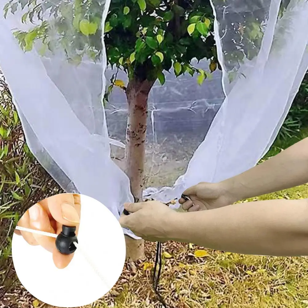 Plants Net Insect-proof Garden Plant Mesh Cover Full Protection for Fruit Trees Blueberry Bushes Tomatoes Drawstring Zipper