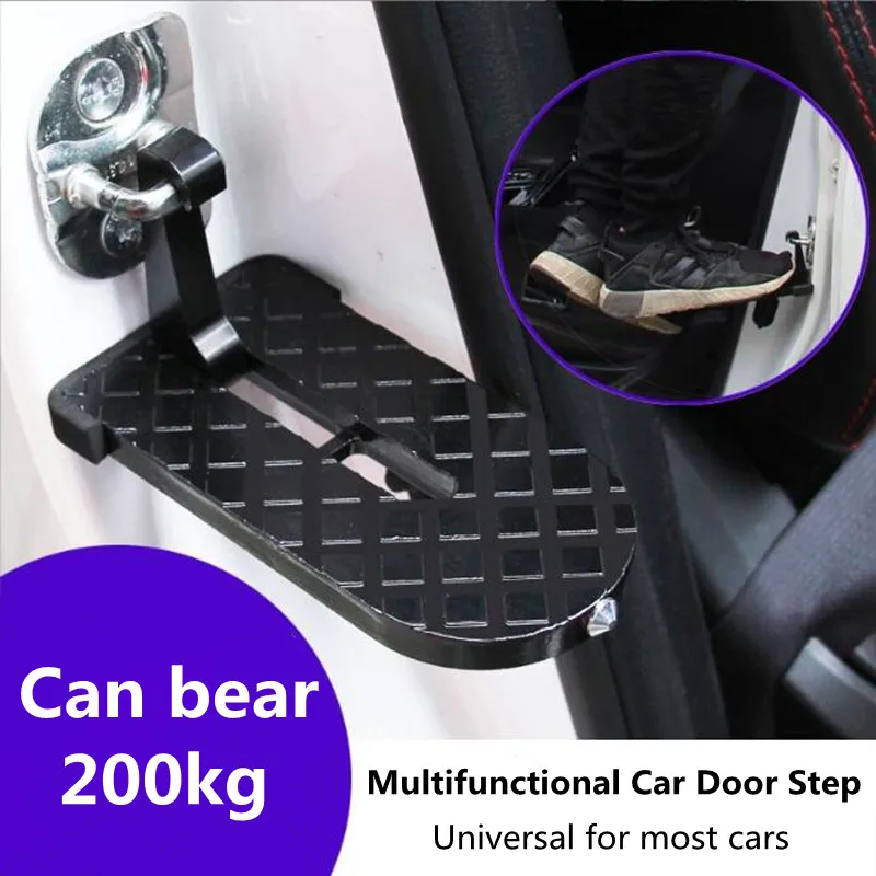 Car Roof Rack Step Universal Auxiliary Foot Pedal For Mitsubishi Outlander Asx Lancer 10 9 EX Pajero Sport Eclipse Carisma Colt