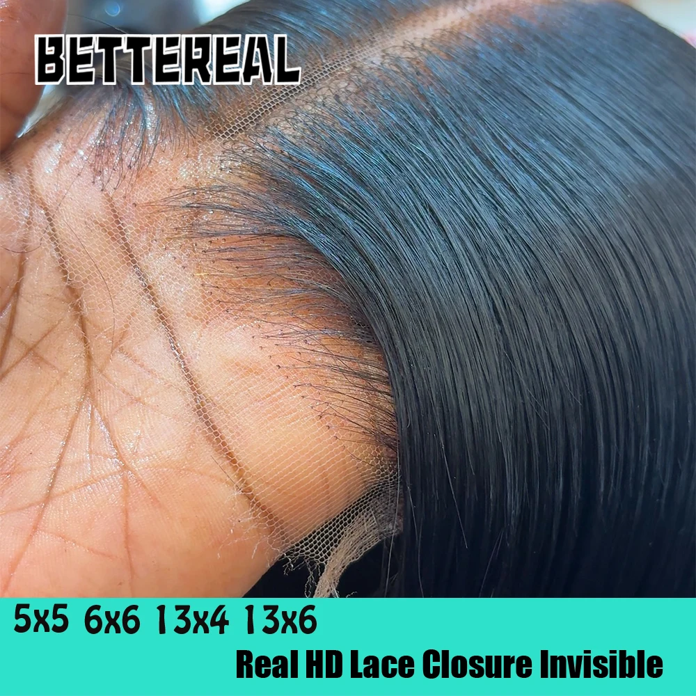 Skinlike حقيقي HD الدانتيل إغلاق فقط 5x5 6x6 غير مرئية الجلد تذوب HD 13x4 13x6 HD الدانتيل إغلاق أمامي حافة مسننة 100% شعر ريمي