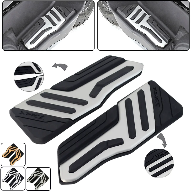 

tmax560 Motorcycle Front Footboard Foot Pedals Pegs For TMAX 560 TMAX560 TECH MAX 2022 2023 2024 Footrests Foot pad T-MAX560