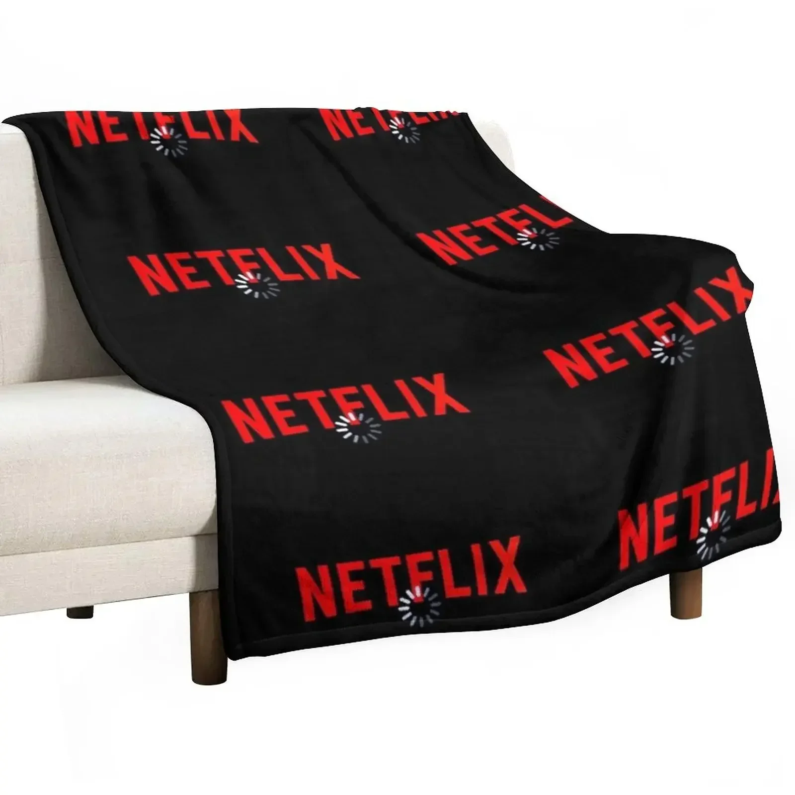 Netflix Throw Blanket Luxury Designer Plaid Plush Thin Blankets