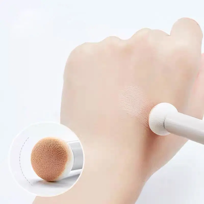 2 Pcs Makeup Brush Mushroom Concealer Sponge Makeup Brush Concealer Applicator Beauty Brushes Cosmetic Tool