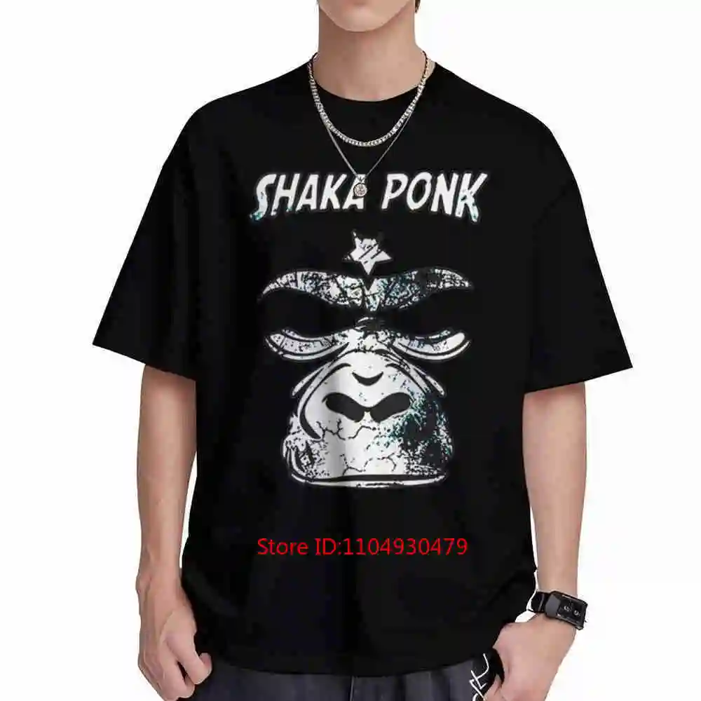 Shaka Ponk Skull Money Bag Short Sleeve Tee 100% Cotton T-Shirt