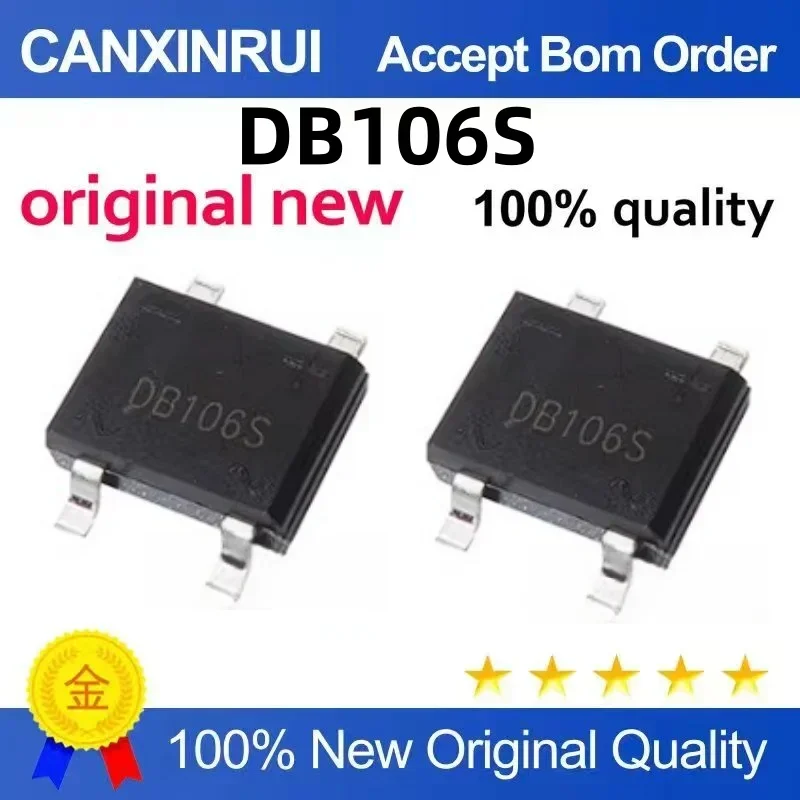 (5-100 pieces) DB106S DBI06S DB106 brand new SOP-4 rectifier bridge stack