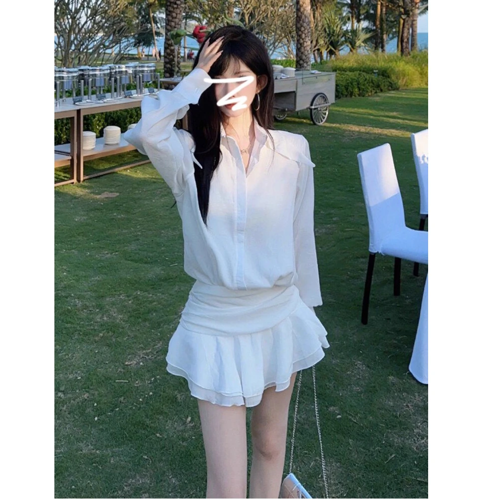 فساتين نسائية بأكمام طويلة فستان Quinceanera أخضر شتوي صوف رمادي رقبة عالية مضلع مستقيم سهل الكل مباراة متعدد الاستخدامات حار