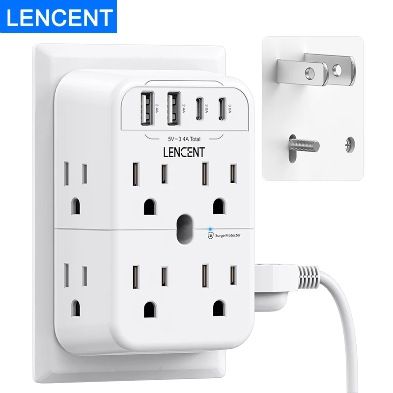 Lencent Us Plug Pow…