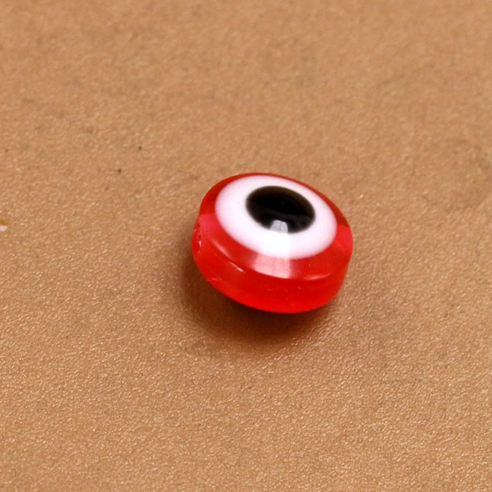

100Pcs Stylish Resin Eyeball Charms Simple Unique Shape DIY Pendant Set for Jewelry Crafting Scrapbooking Cosplay Costume